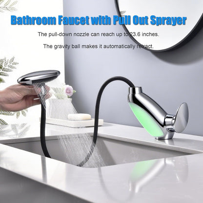 Baterie Chiuveta Baie Premium Iluminare LED — Confort Practic Pentru Casa Ta