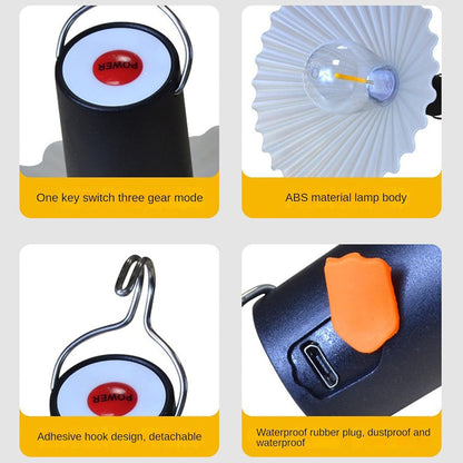 Lampa camping portabila ghirlanda LED — Ambient Modern Pentru Acasă