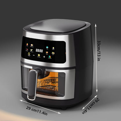 Friteuza cu aer cald Air Fryer 10L 2400 W — Mai Mult Confort în Bucătărie