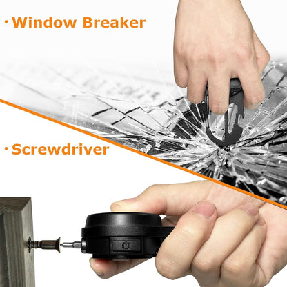 Breloc cu lanterna Q D910 LED COB multifunctional — Utilitate Smart Zi de Zi