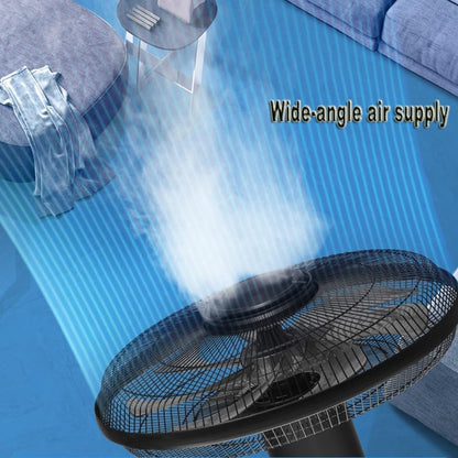 Ventilator cu Pulverizare Apă și Umidificator, Telecomandă și Rezervor 2L, A-163-13