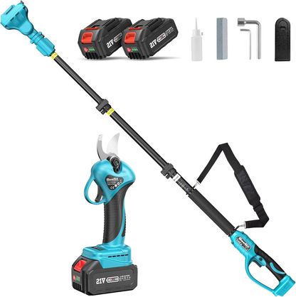 Foarfeca electrica pentru gradina 21V Brat Telescopic 2m
