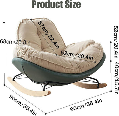RESIGILAT - Fotoliu balansoar Cloud Rocker — Confort Practic Pentru Casa Ta