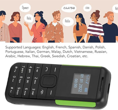 Mini telefon Dual Sim BM222 — Utilitate Smart Zi de Zi