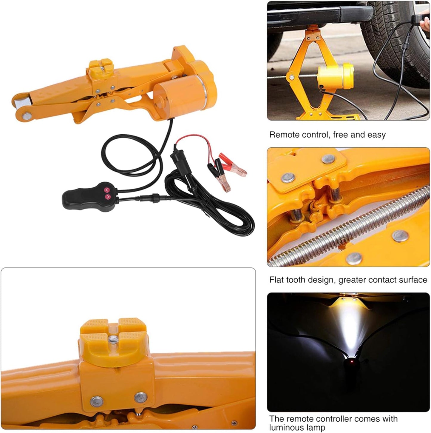 Cric hidraulic electric 12V — Confort și Siguranță la Drum
