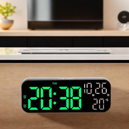 Ceas digital de perete cu afisaj LED — Utilitate Smart Zi de Zi