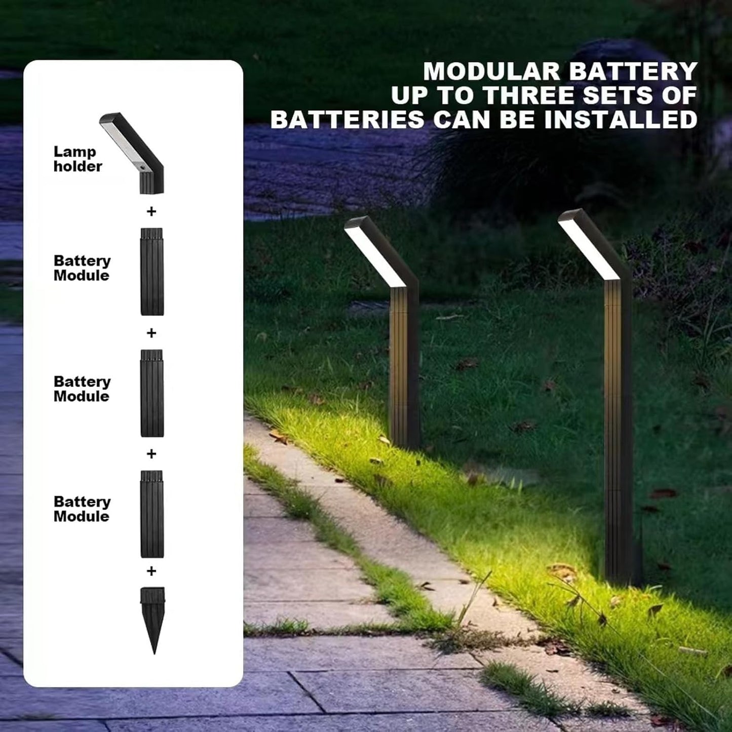 Lampa Solara LED pentru Gradina 90 LED-uri Protectie IP65 — Ambient Modern Pentru Acasă