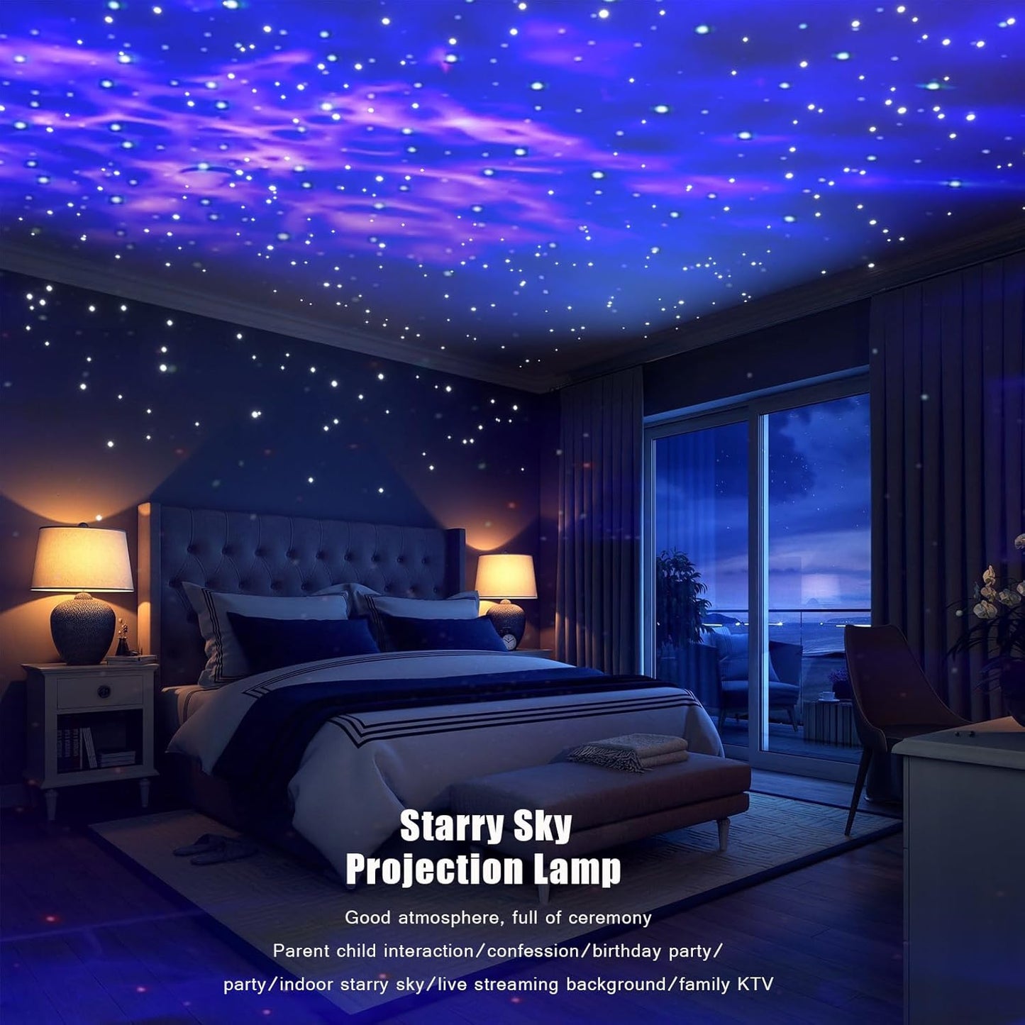 Proiector Lumini Party cu Laser — Ambient Modern Pentru Acasă