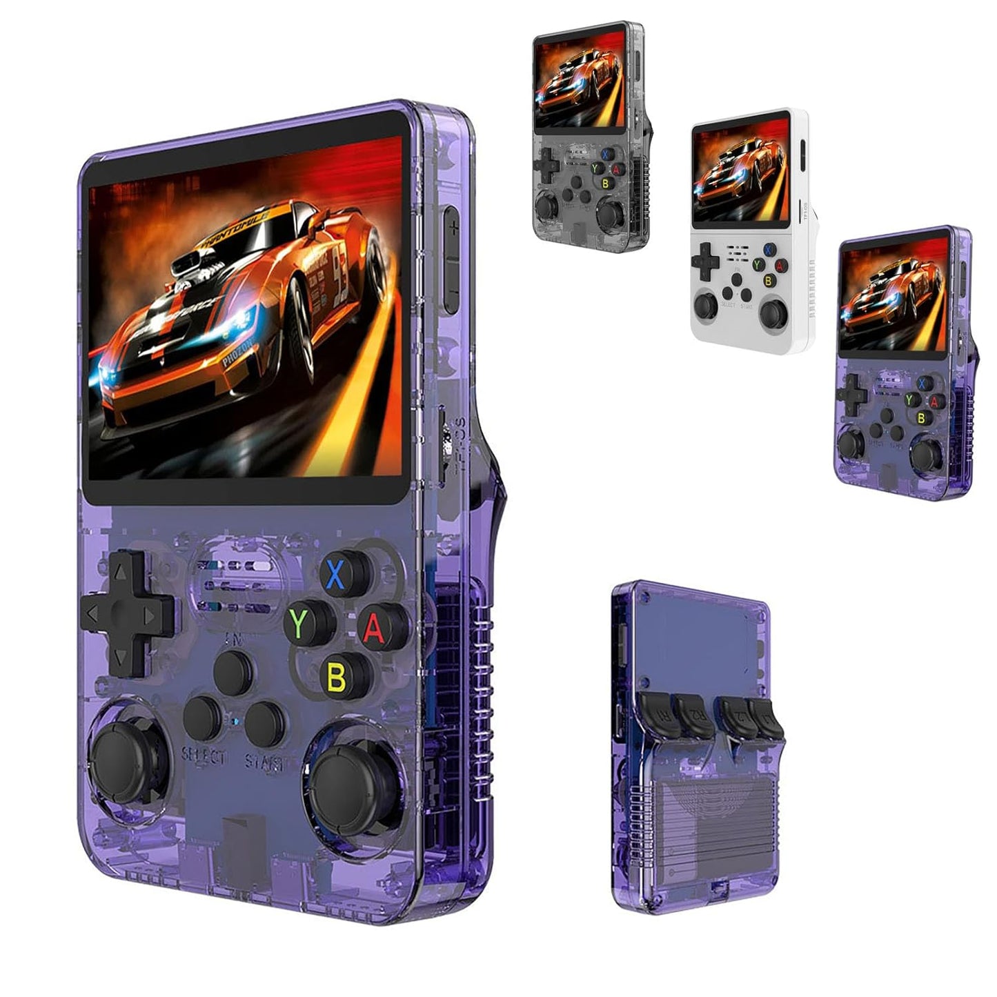 Consola de jocuri portabila R36S ecran IPS 3.5 inch 64GB — Utilitate Smart Zi de Zi