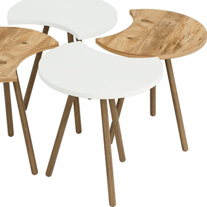Set 4 Masute multifunctionale 48 x 77 x 77 cm — Confort Practic Pentru Casa Ta