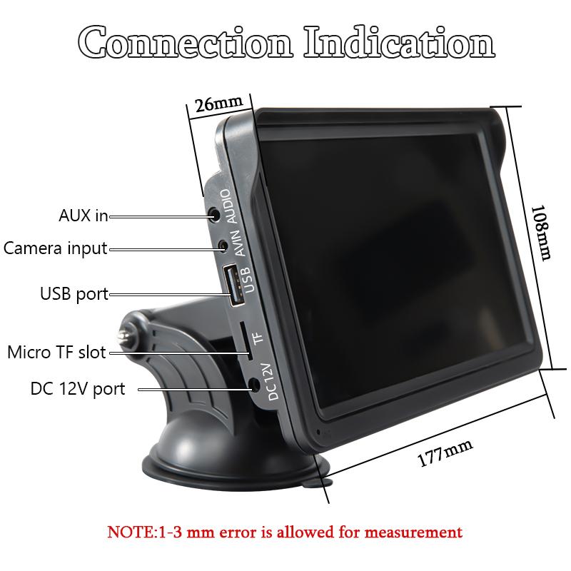 Navigatie auto cu display HD 7 inch — Confort și Siguranță la Drum