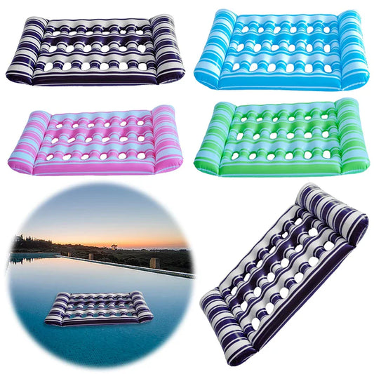 Saltea Gonflabilă cu 18 Orificii pentru Piscină, Răcoritoare, Model Asortat