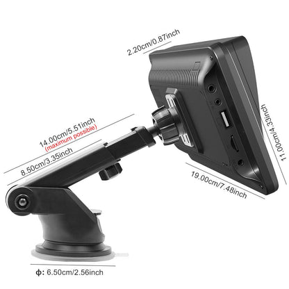 Navigatie auto cu display HD 7 inch — Confort și Siguranță la Drum