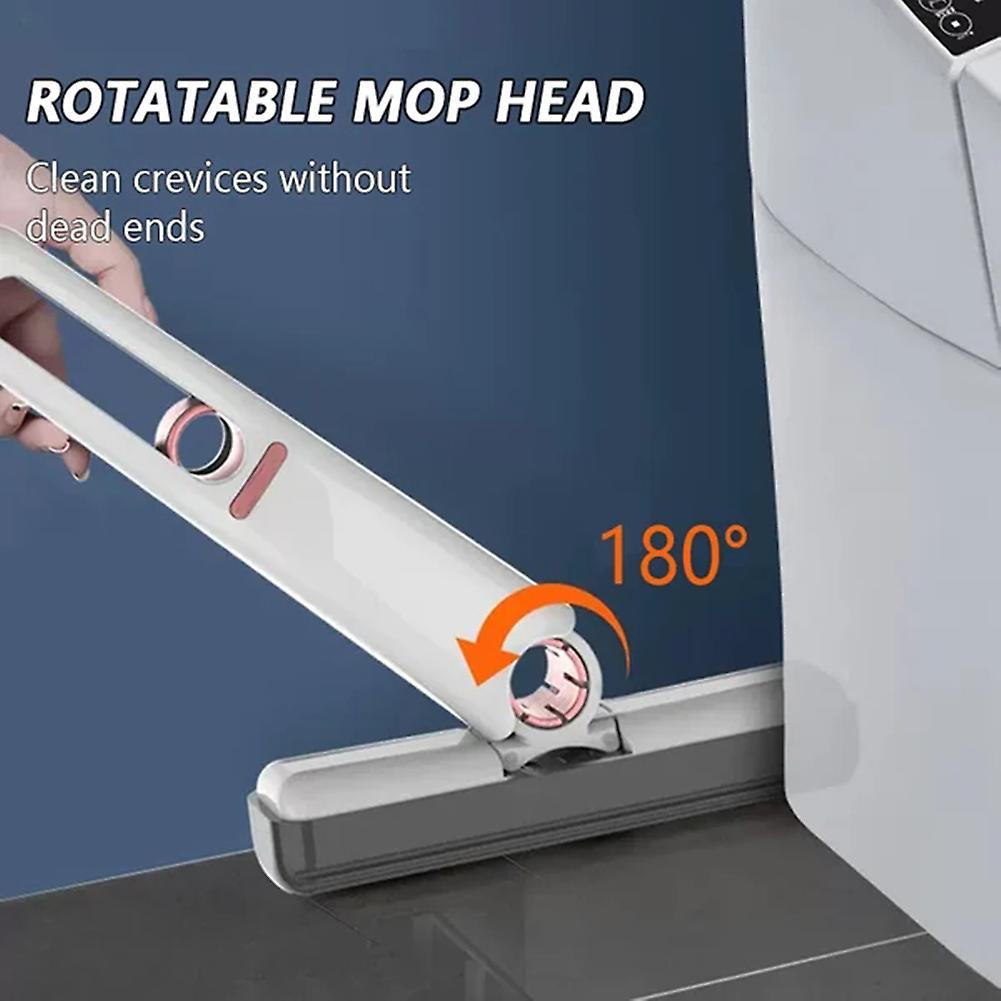 Mini mop portabil sistem anti scurgere — Confort Practic Pentru Casa Ta