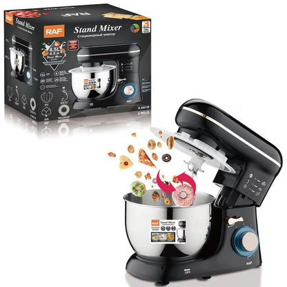 Mixer cu Bol 3-in-1, 1300W, 4.5L, cu Accesorii pentru Aluat, M-144