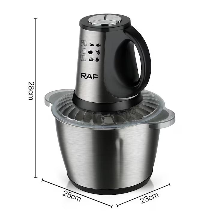 Robot de Bucătărie / Tocator 3L, 1000W, cu Lame Inox, M-148