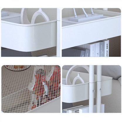 Raft portabil cu 3 nivele – cu cosuri metalice si — Confort Practic Pentru Casa Ta