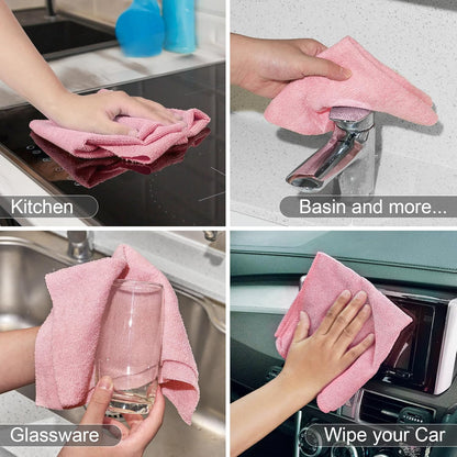 Set 30 lavete reutilizabile multifunctionale 25x25 cm — Mai Mult Confort în Bucătărie
