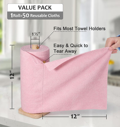Set 30 lavete reutilizabile multifunctionale 25x25 cm — Mai Mult Confort în Bucătărie