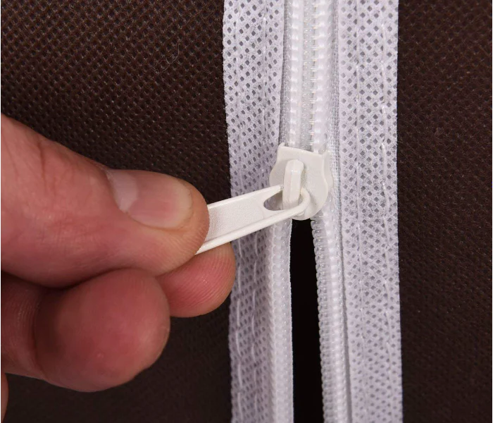 Dulap textil 3 compartimente pentru haine 130 x 45 x — Confort Practic Pentru Casa Ta