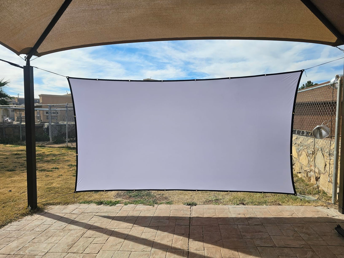 Ecran de proiectie portabil 120 inch 2.66 x 1.49 m — Utilitate Smart Zi de Zi