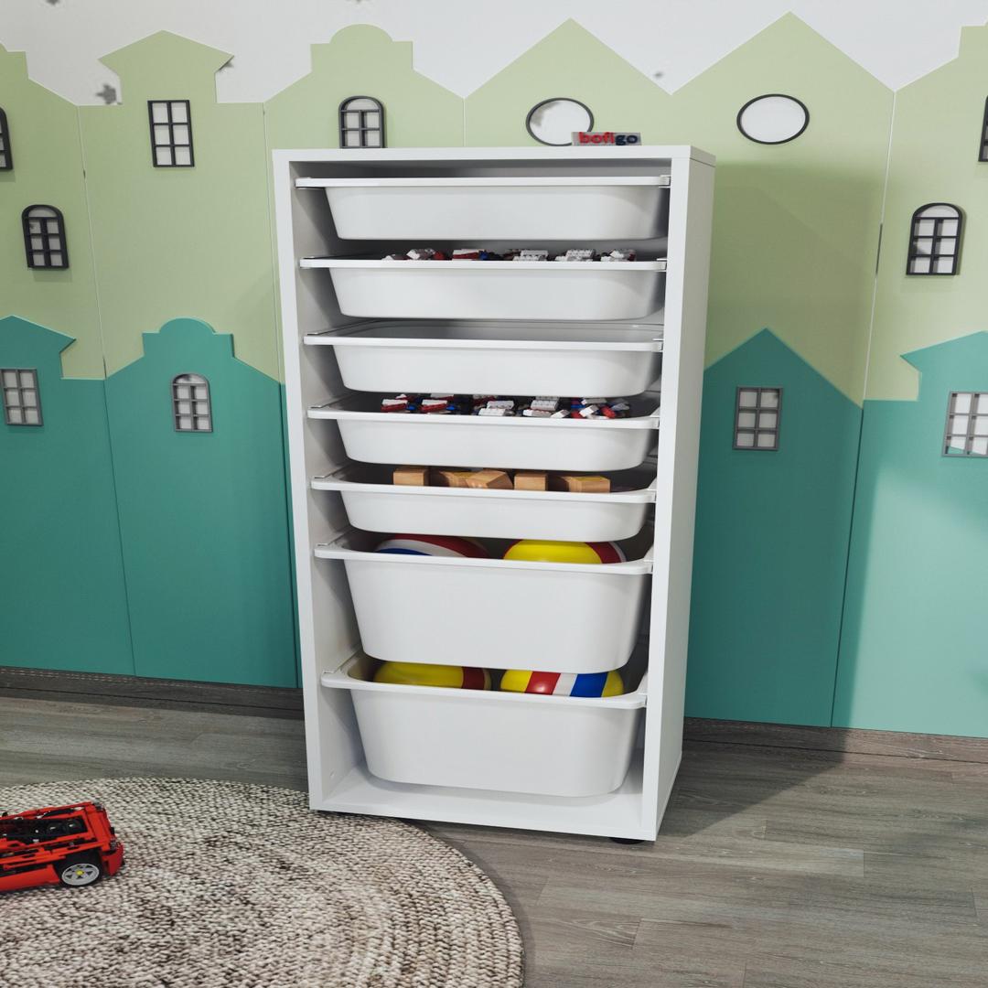 Dulap Multifuncțional cu 7 Coșuri — Confort Practic Pentru Casa Ta