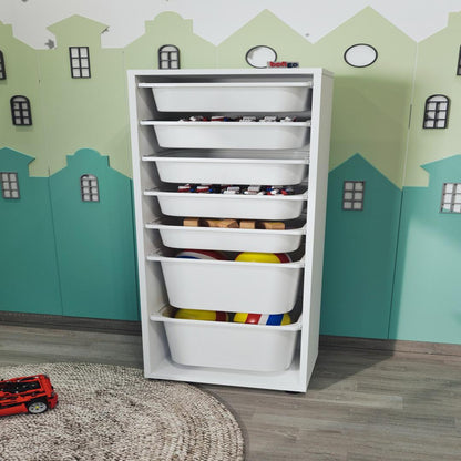 Dulap Multifuncțional cu 7 Coșuri — Confort Practic Pentru Casa Ta