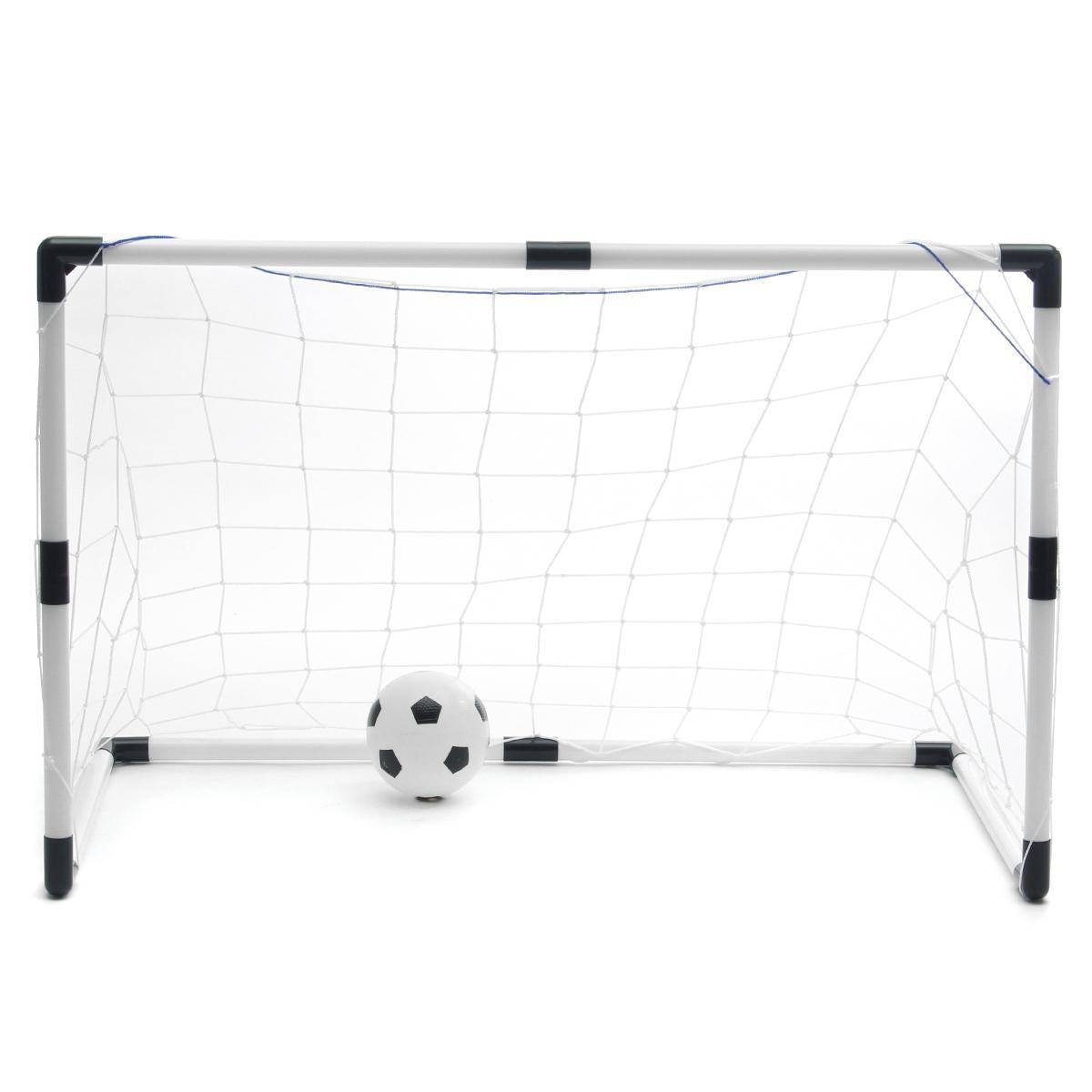 Set de joaca 2 porti de fotbal cu pompa de — Util Pentru Familie și Copii