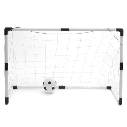 Set de joaca 2 porti de fotbal cu pompa de — Util Pentru Familie și Copii