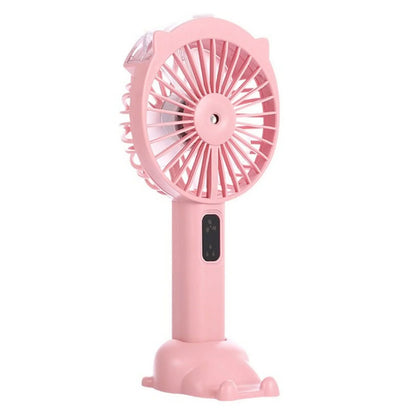 Mini ventilator de birou cu pulverizare apa — Utilitate Smart Zi de Zi
