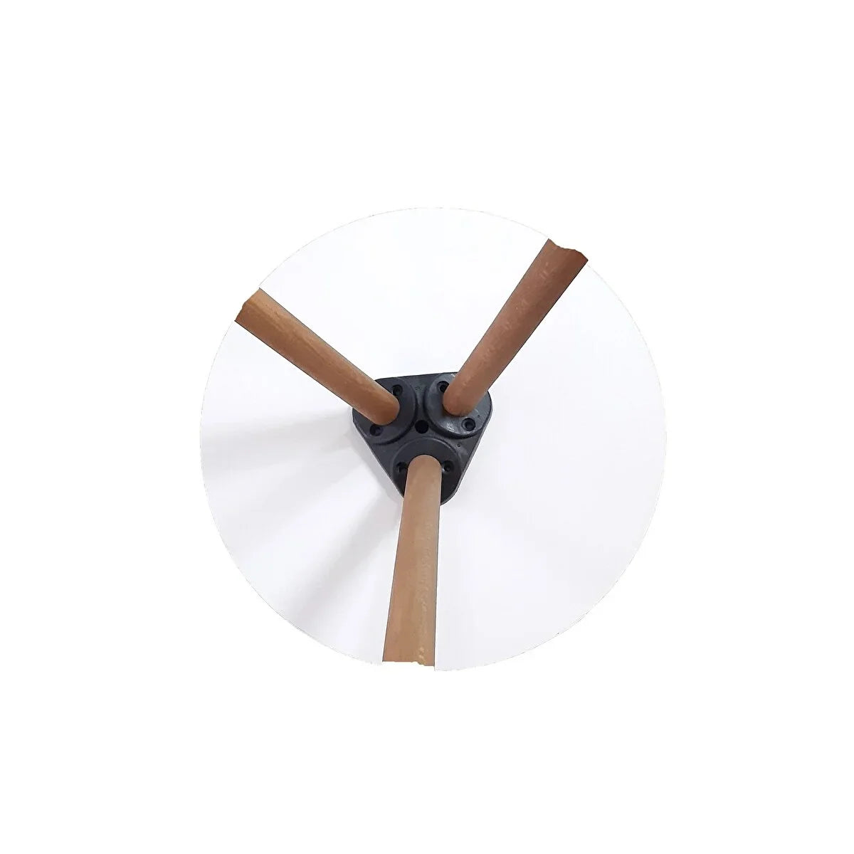 Set 3 masute decorative cu picioare din lemn 34x34 cm — Confort Practic Pentru Casa Ta