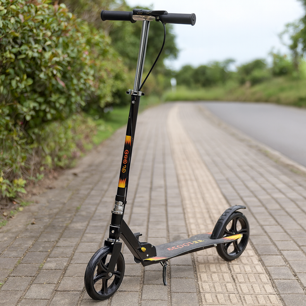 Trotineta pliabila pentru copii 10-16 ani 86x35x93/98/103 cm — Util Pentru Familie și Copii