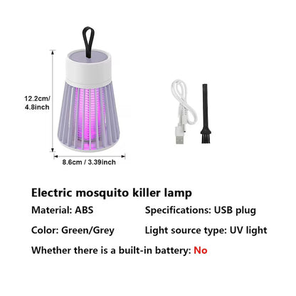 Capcana Electrica Impotriva Insectelor, cu Radiatie 360°, Lampa UV Anti-Insecte cu Priza, A-165-5