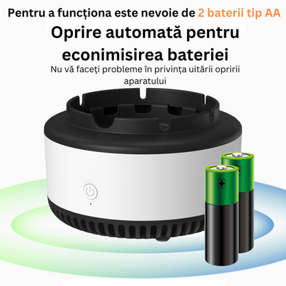 Scrumiera electrica inteligenta — Confort Practic Pentru Casa Ta