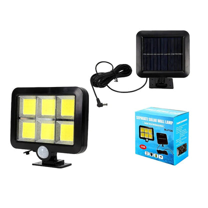 Lampa Solara cu Senzor de Miscare si Panou Detasabil, A-163-8
