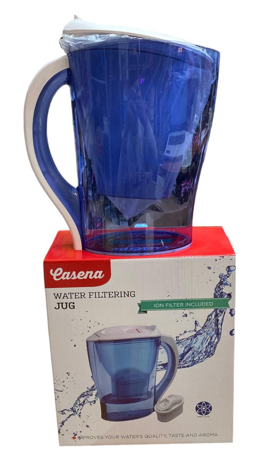 Cana filtranta pentru apa 2.5 litri Casena — Mai Mult Confort în Bucătărie