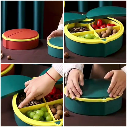 Cutie pentru bomboane/fructe cu 4 compartimente — Mai Mult Confort în Bucătărie