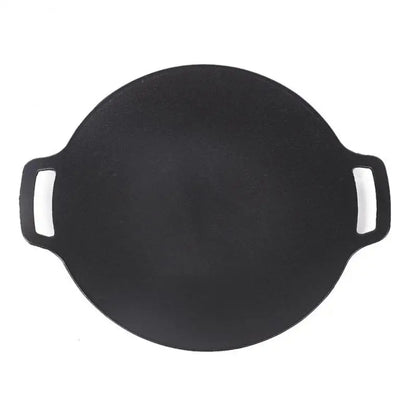 Plita rotunda coreeana pentru gratar 32 cm — Mai Mult Confort în Bucătărie