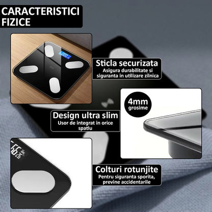 Cantar Corporal Bluetooth cu Aplicatie, A-172-7