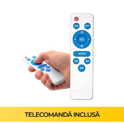 Proiector Solar LED 200W cu Panou Monocristalin, Telecomandă și Protecție IP67, EAZ-IL022