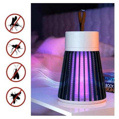 Capcana Electrica Impotriva Insectelor, cu Radiatie 360°, Lampa UV Anti-Insecte cu Priza, A-165-5