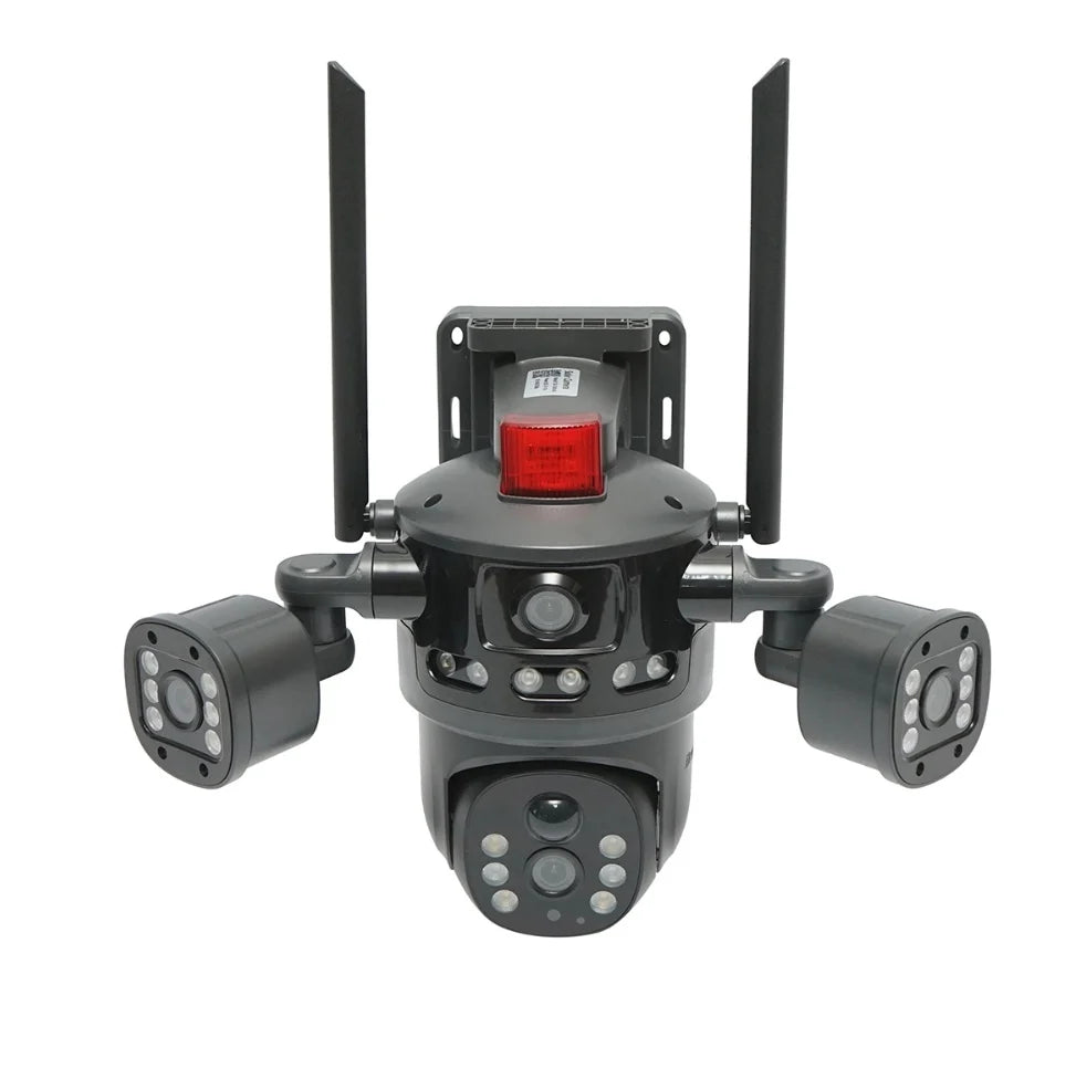 Camera de Supraveghere Solara cu 3 Lentile, A-169-10