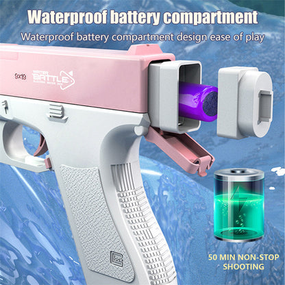 Pistol electric cu jet de apa incarcare USB — Util Pentru Familie și Copii
