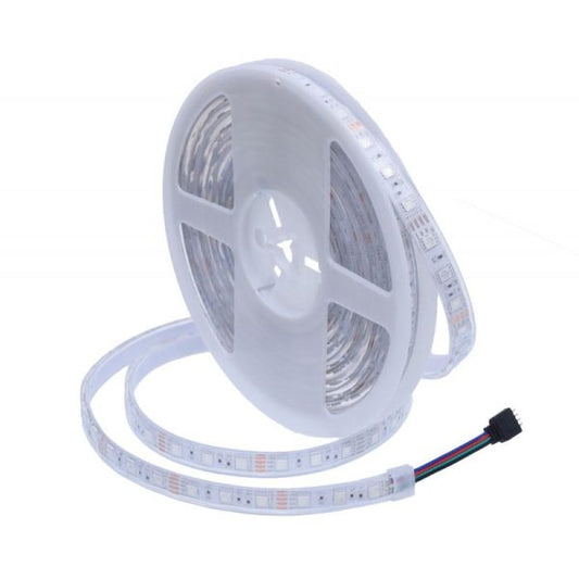 Bandă LED RGB 5050 Submersibilă 5m, 300 LED, 12V, IP68, Q-18A141