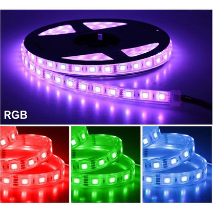 Bandă LED RGB 5050 Submersibilă 5m, 300 LED, 12V, IP68, Q-18A141