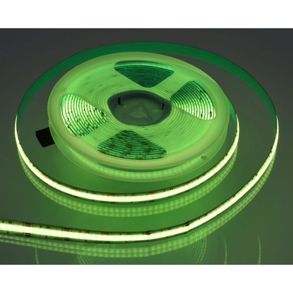 Bandă LED COB RGB 24V, 5m, 840 LED/m, 16W/m, 10mm, Q-18A133
