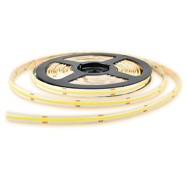 Bandă LED COB, Alb Cald, 528 LED/m, IP20, Rolă 5 m, EAZ-IL085