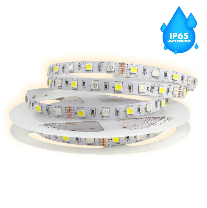 Bandă LED SMD5050, Alb Cald, 120 LED/m, IP65, Rolă 5 m, EAZ-IL0100
