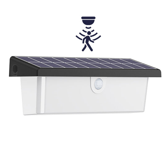 Lampă Solară LED de Perete Exterior, Senzor de Mișcare, Mod Ambiental, Acumulator 2200 mAh, 20W, ClassLights