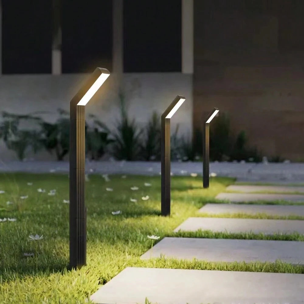 Lampă Solară LED pentru Grădină, Înălțime Reglabilă, IP65
